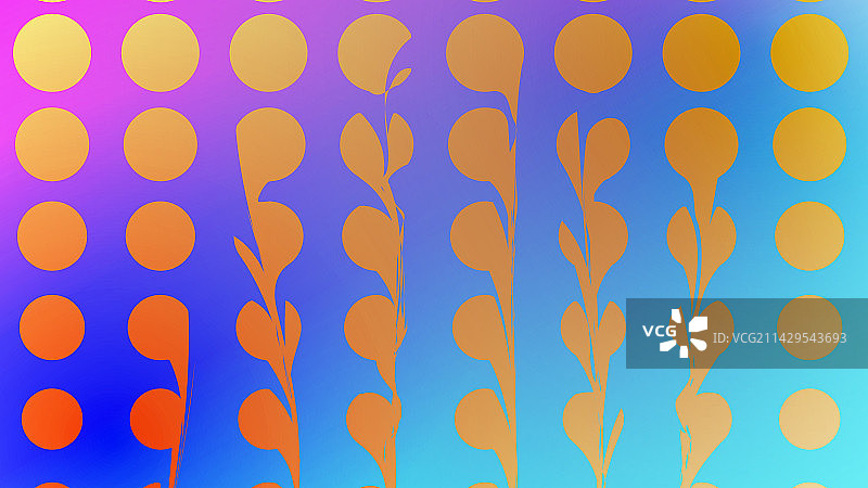 现代彩色故障虚线模糊背景图片素材