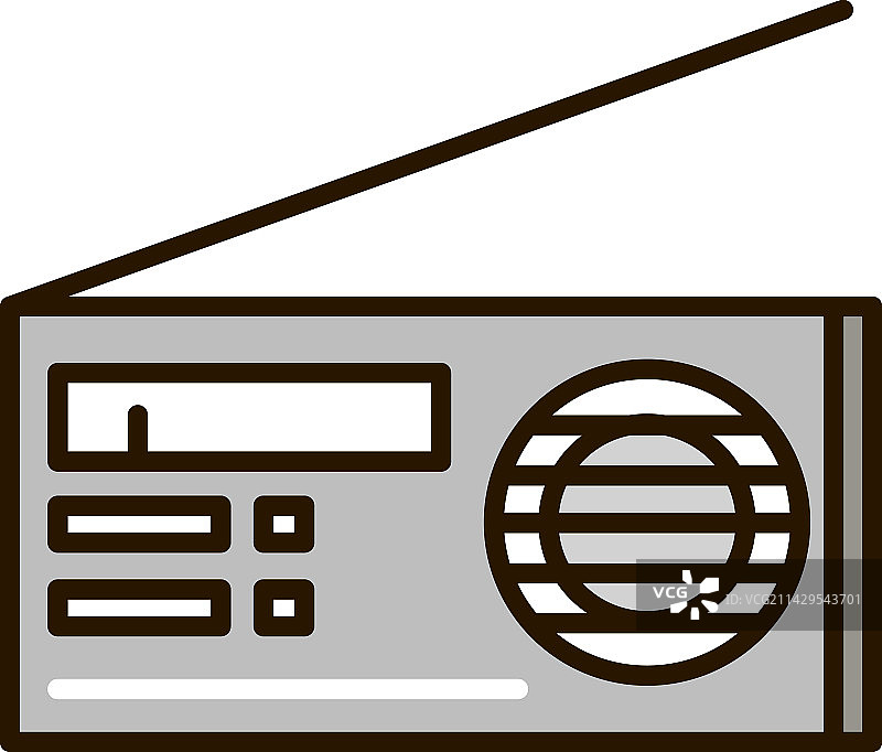 收音机音乐图标图片素材