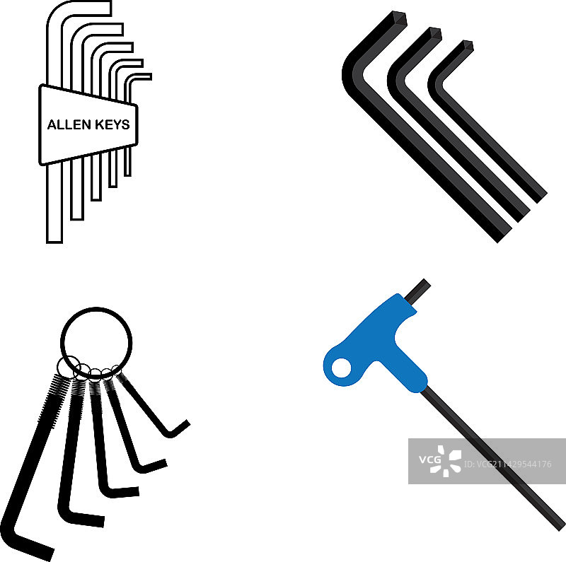 内六角扳手图标图片素材