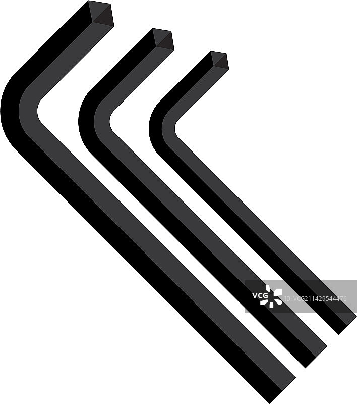 内六角扳手图标图片素材