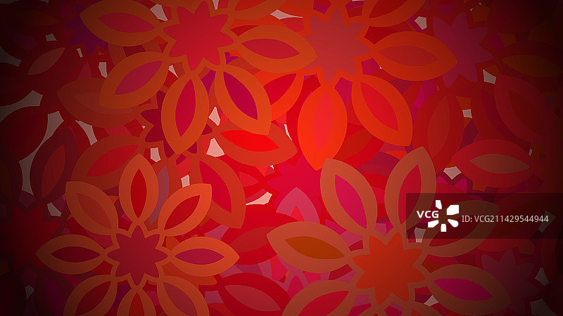 花瓣天堂梦幻花卉卡片图片素材