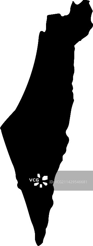 巴勒斯坦地图图标图片素材