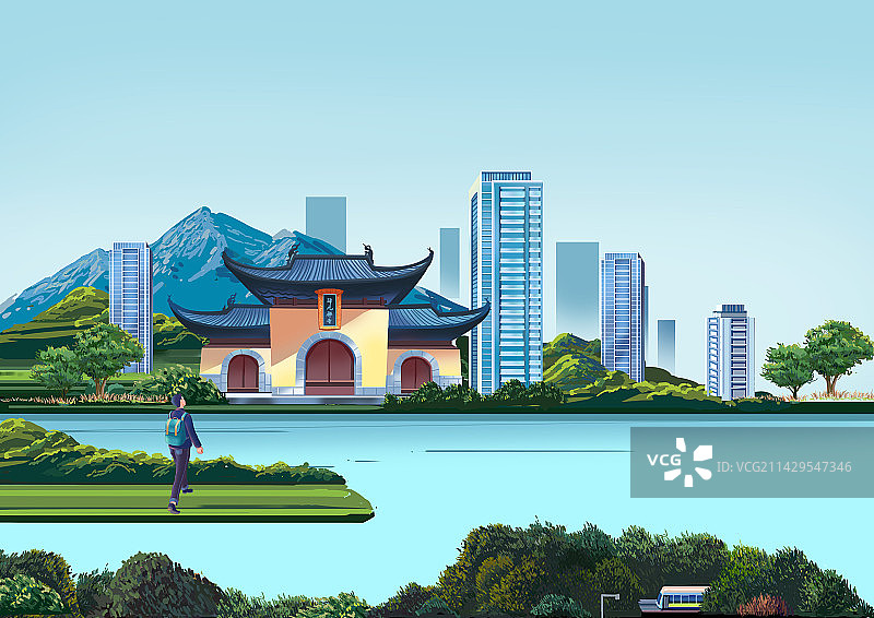 武汉归元寺图片素材