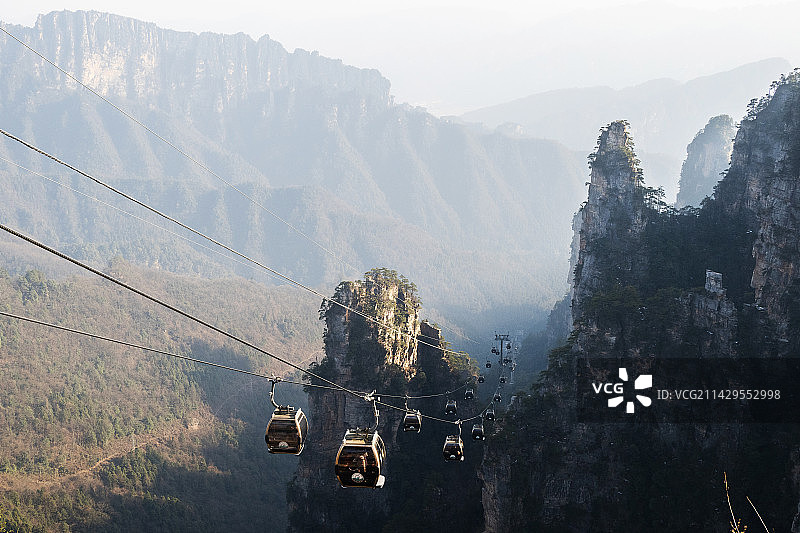 张家界自然风光图片素材