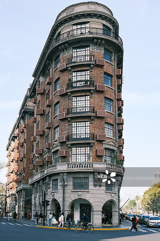 上海徐汇区淮海中路 武康大楼图片素材