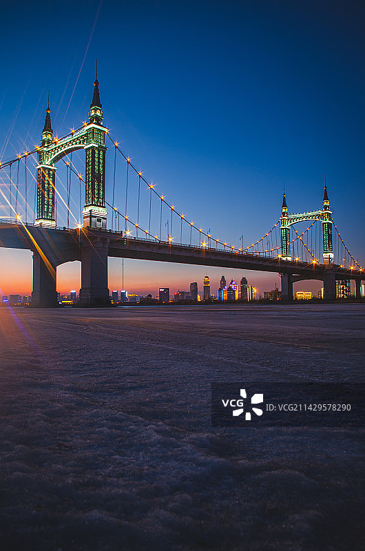 阳明滩大桥图片素材