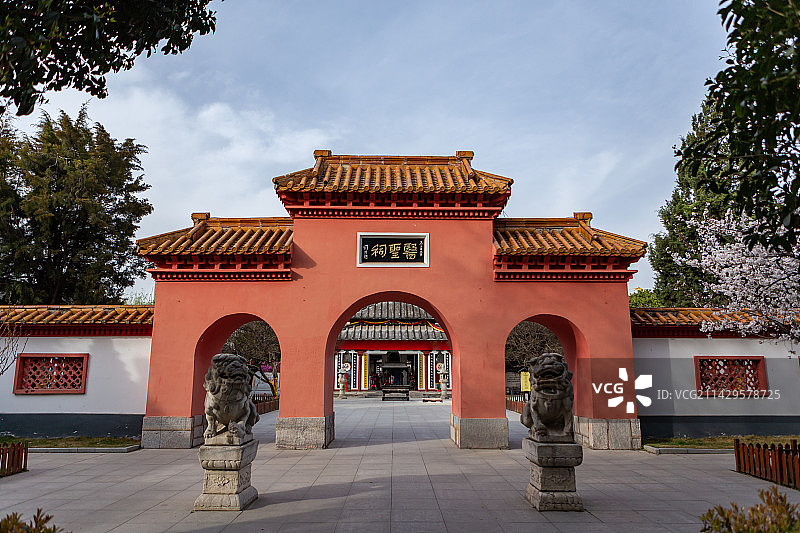 南阳医圣祠图片素材