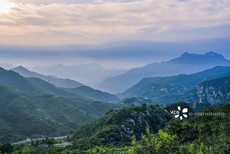 祖山  北龙潭   花场峪老边墙图片素材