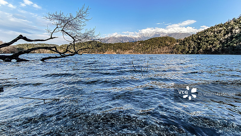 彝景风情（孟获城+彝海）图片素材