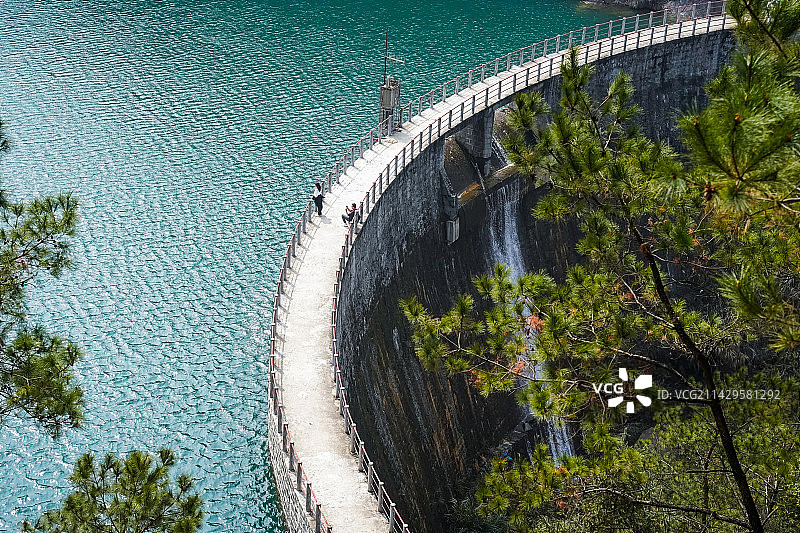 福州鼓岭柯坪水库图片素材