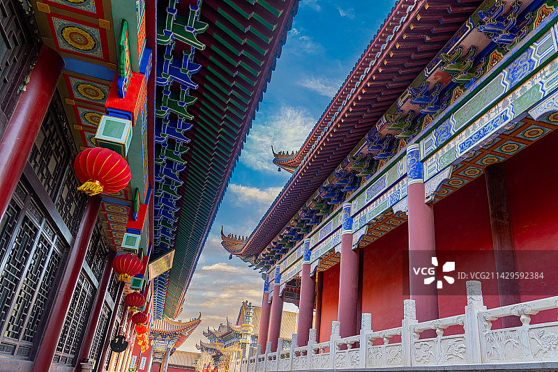 宿迁项王故里景区图片素材