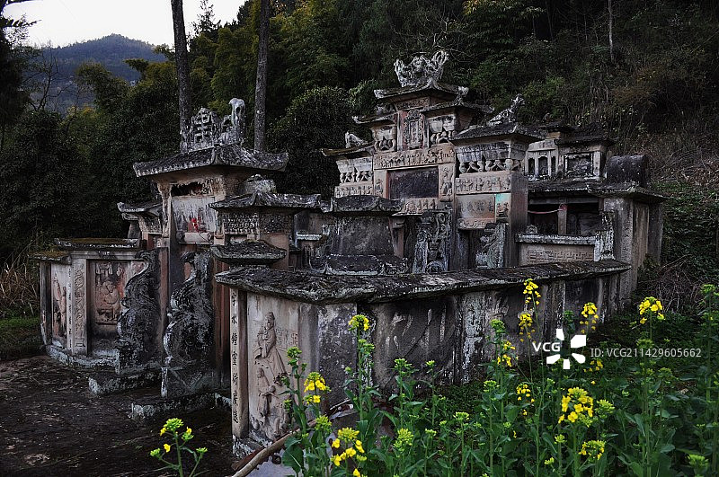 巴中平昌黑马山墓群图片素材