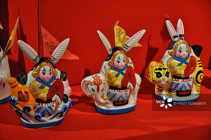 北京兔爷 首都博物馆图片素材