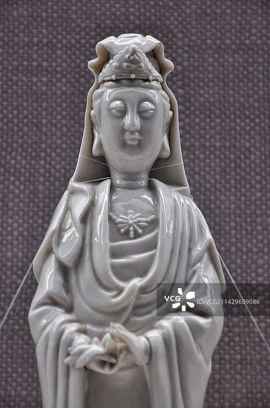 福建博物院德化窑瓷器图片素材