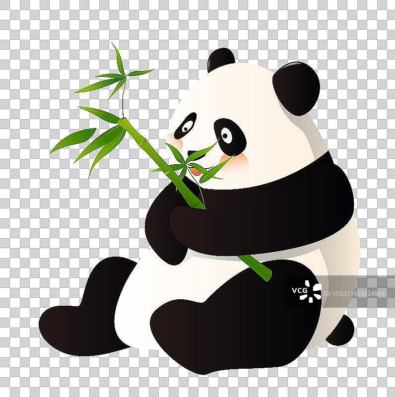 可爱熊猫图片素材