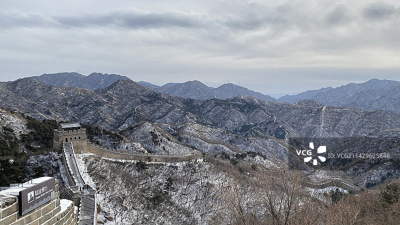 八达岭长城图片素材