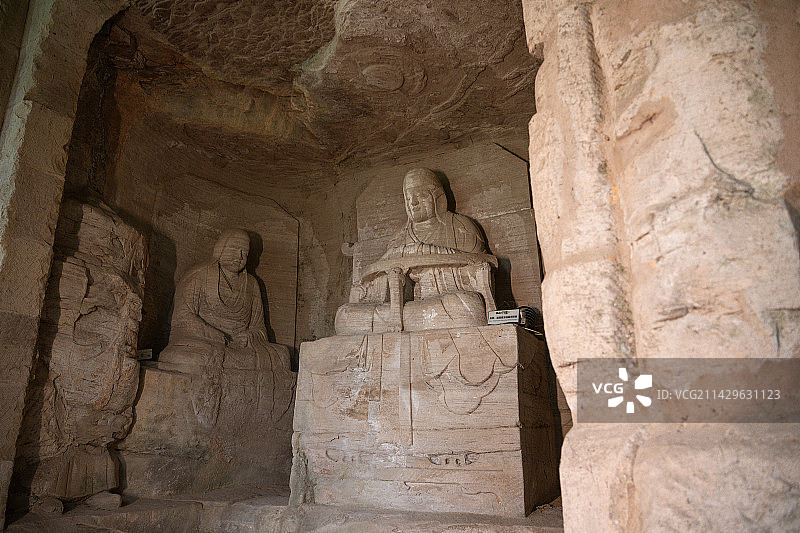 大足石刻北山石刻泗州大圣龛图片素材