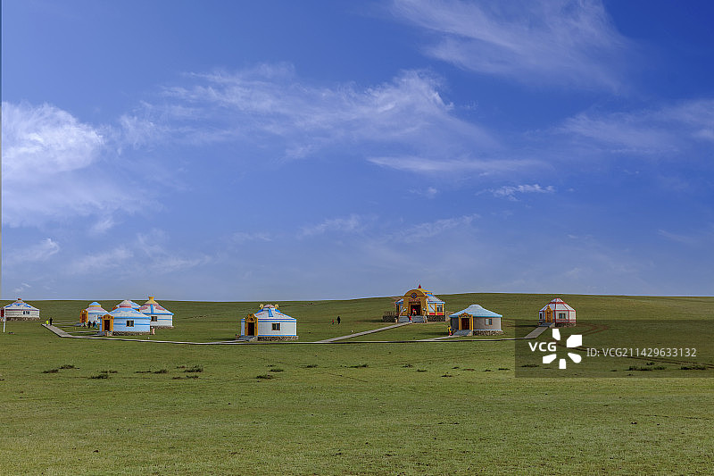 希拉穆仁草原图片素材