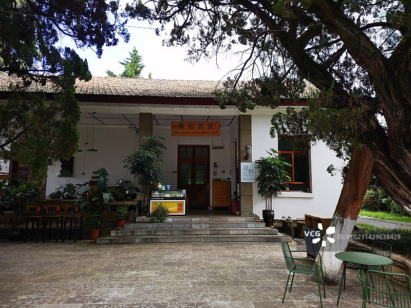 云南省昆明市大观楼南园图片素材