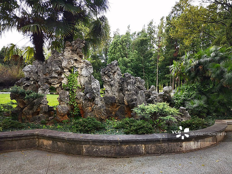 云南省昆明市大观楼南园图片素材