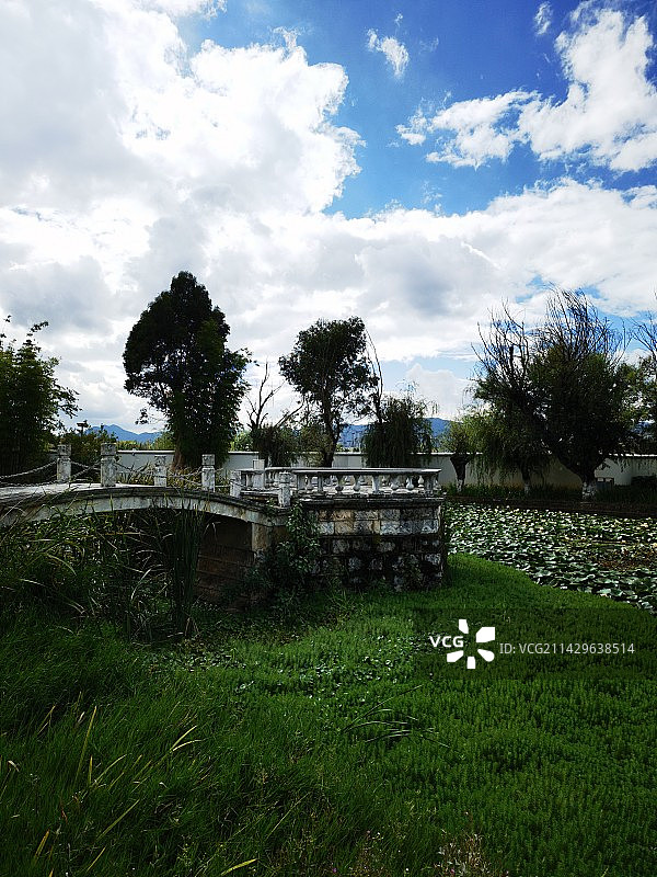 云南省昆明市大观楼南园图片素材