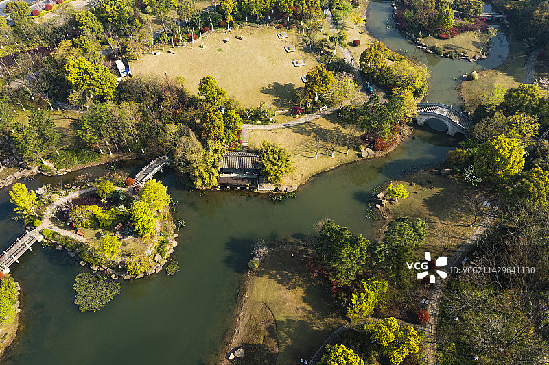 杭州上城区皋亭山桃园景区图片素材