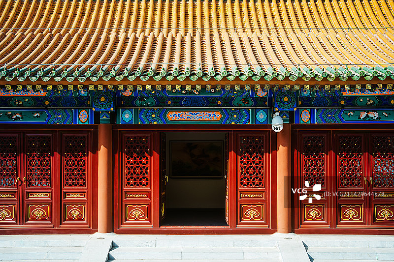 北京隆福寺图片素材