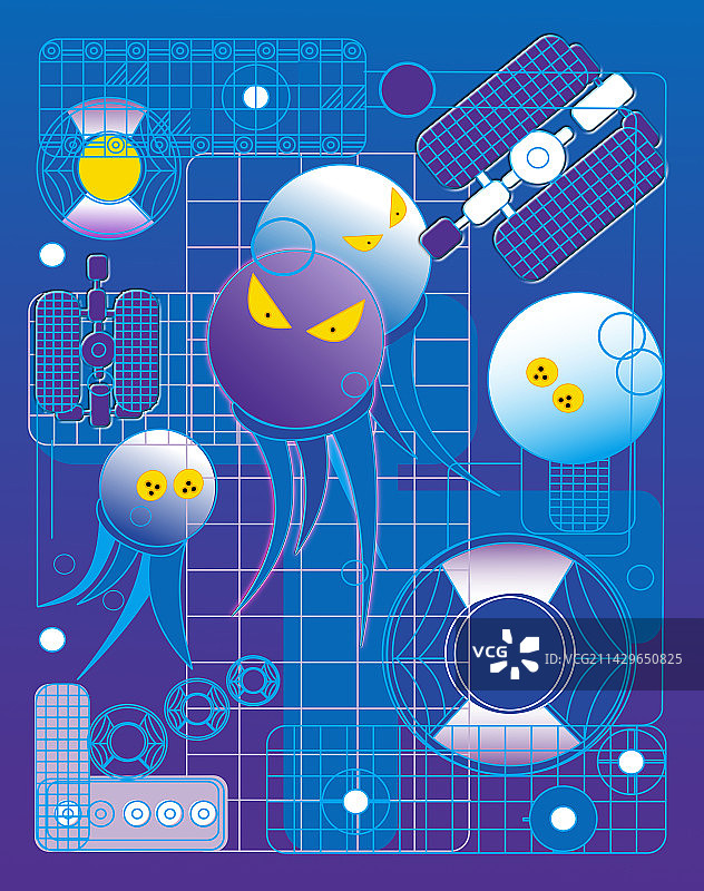 太空漫步，图片素材