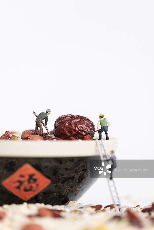 腊八节食材微缩创意图片图片素材