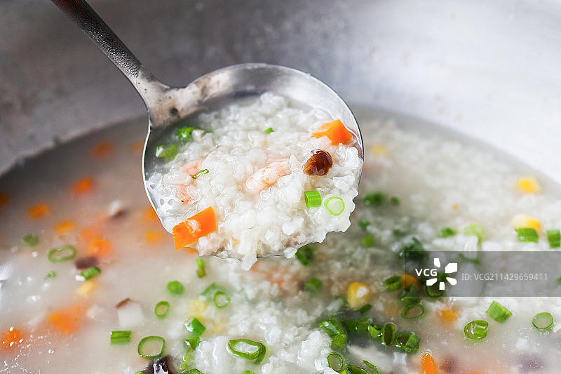 虾仁粥图片素材