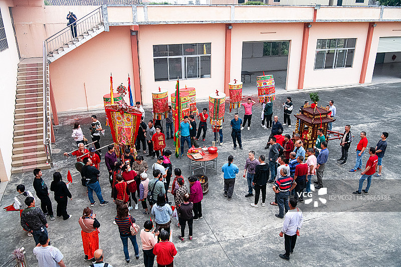 民间特色活动  洪圣公诞图片素材