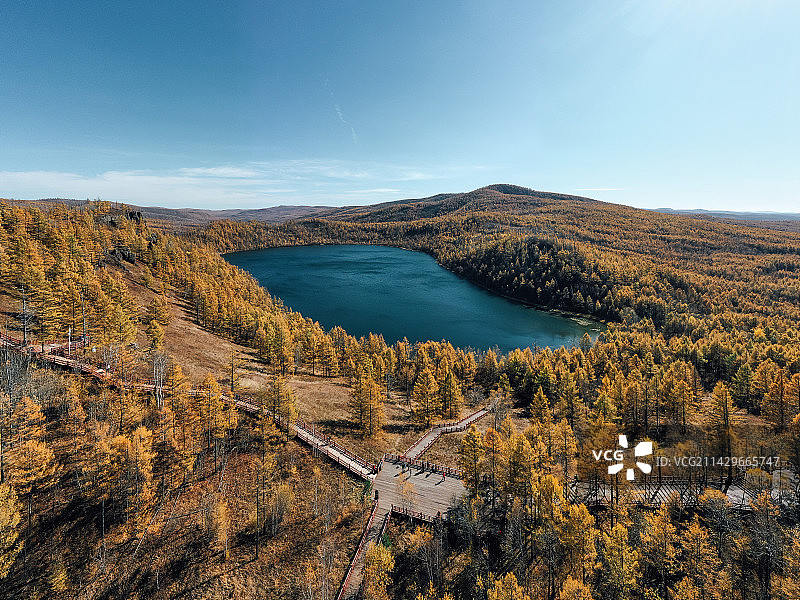 驼峰岭天池图片素材