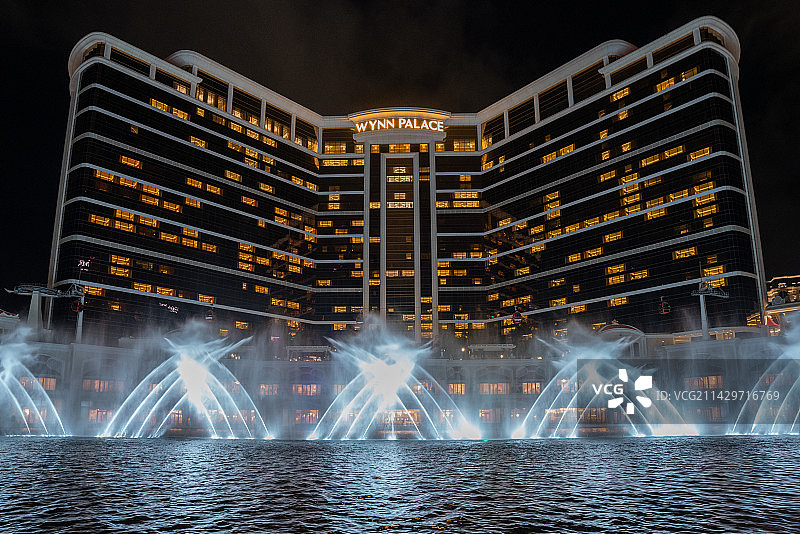 永利皇宫喷泉图片素材