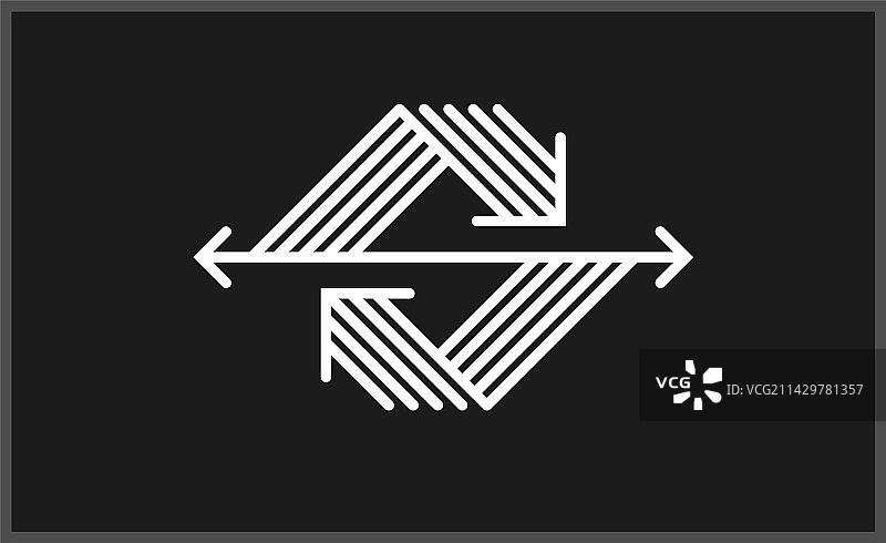 箭头原始标志图示符号图片素材