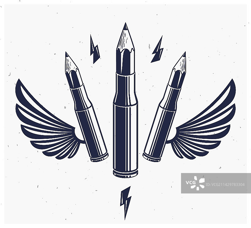 创意是武器概念，设计师的武器图片素材