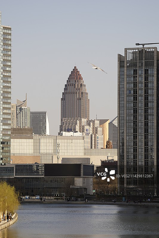 天津海河图片素材