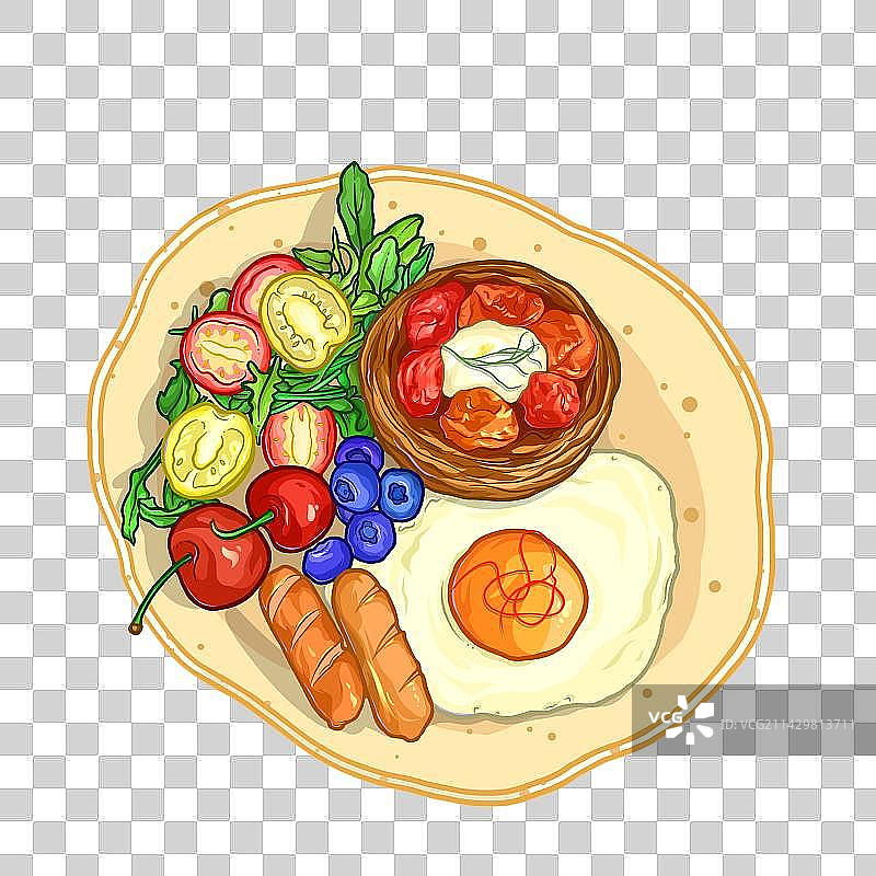 轻食简餐 早餐 健康餐 减肥餐图片素材