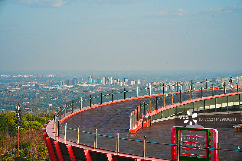 城市观景台图片素材