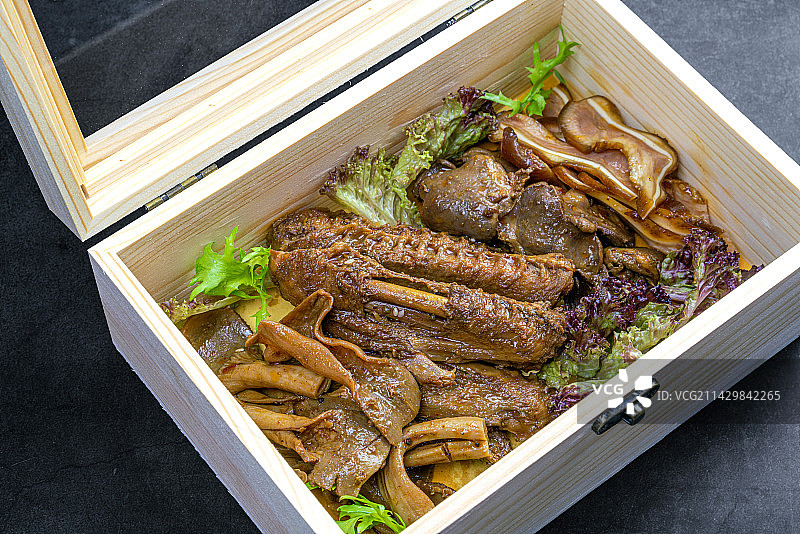 卤菜拼盘图片素材