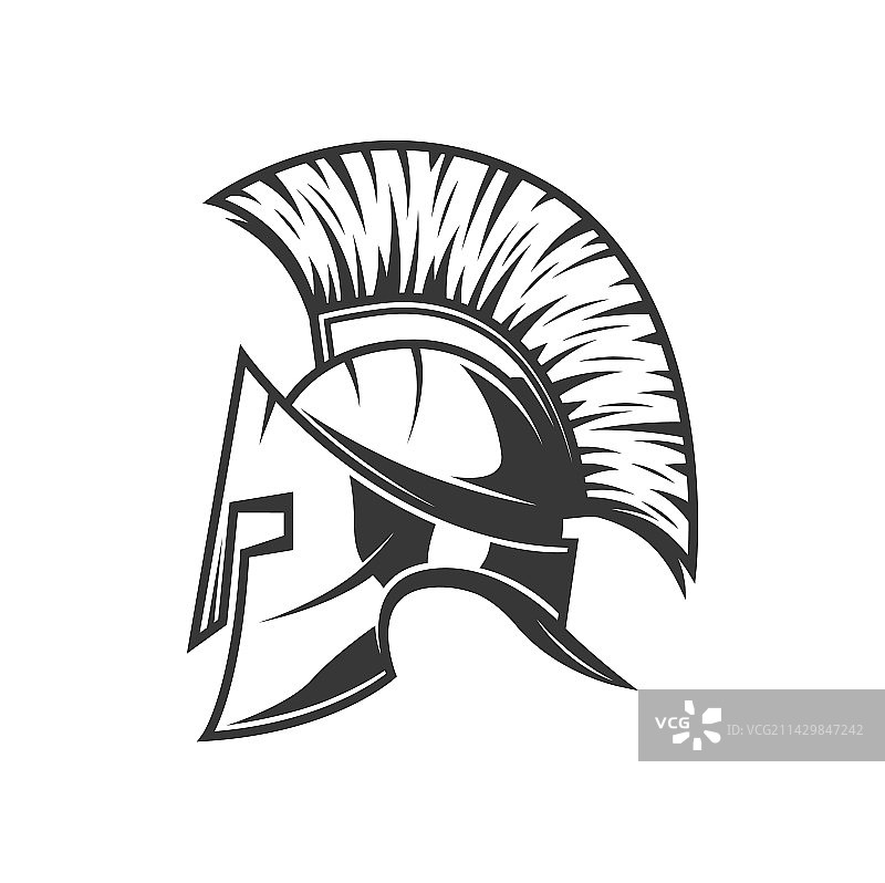 斯巴达角斗士罗马希腊战士头盔图片素材