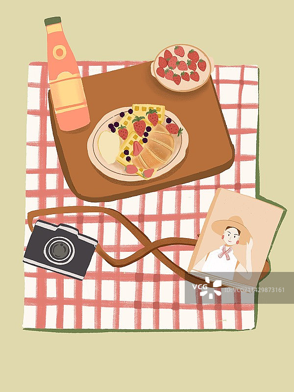 野餐图片素材