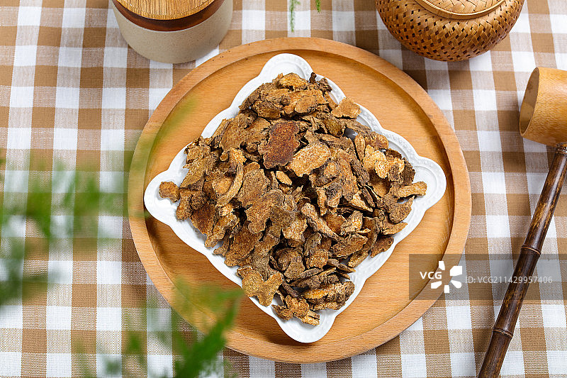 传统中医中草药材苍术图片素材