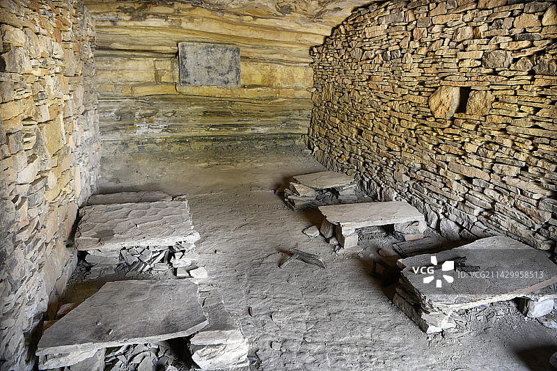 山东临沂平邑县九间棚村旧址图片素材