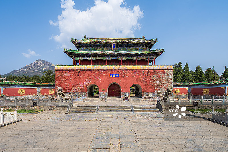 河南郑州登封中岳庙天中阁世界文化遗产户外风光图片素材
