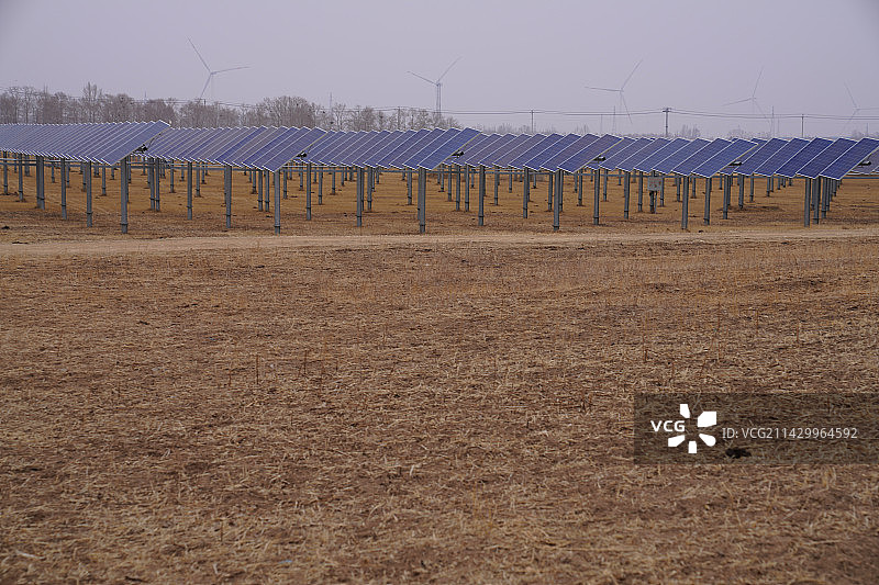 光伏发电场景风光图片素材