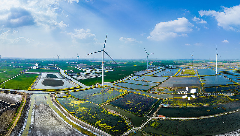 兴化田园风光，江苏泰州兴化图片素材