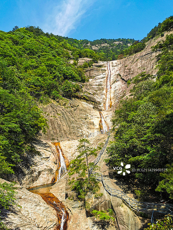 黄山九龙瀑图片素材