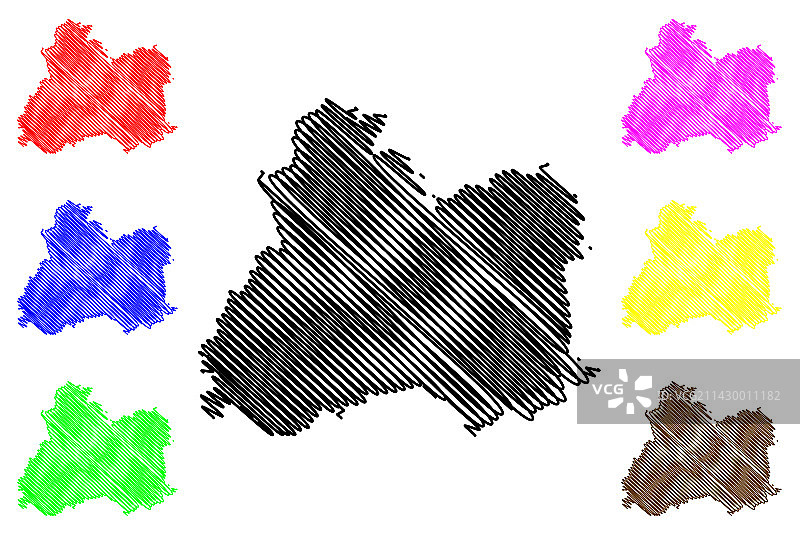 圣地亚哥山谷城市图片素材