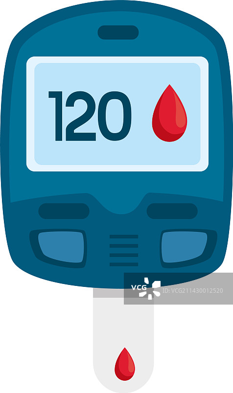血糖仪医疗设备图片素材