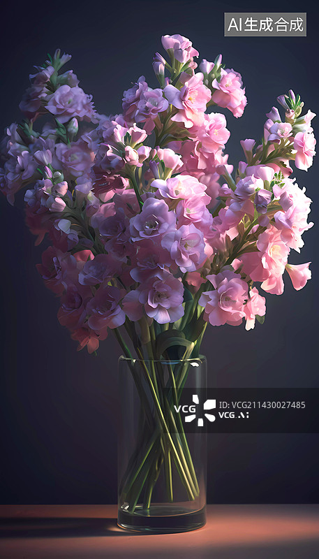 【AI数字艺术】紫罗兰系列图片素材